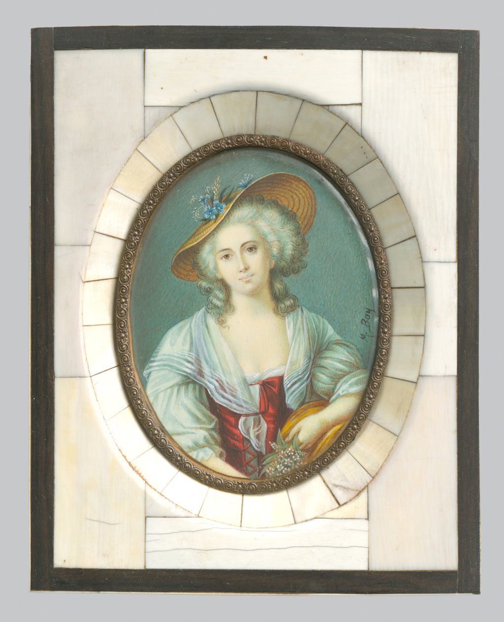 Slovakki: Nainen hatussa tekijältä after Élisabeth Louise Vigée Le Brun