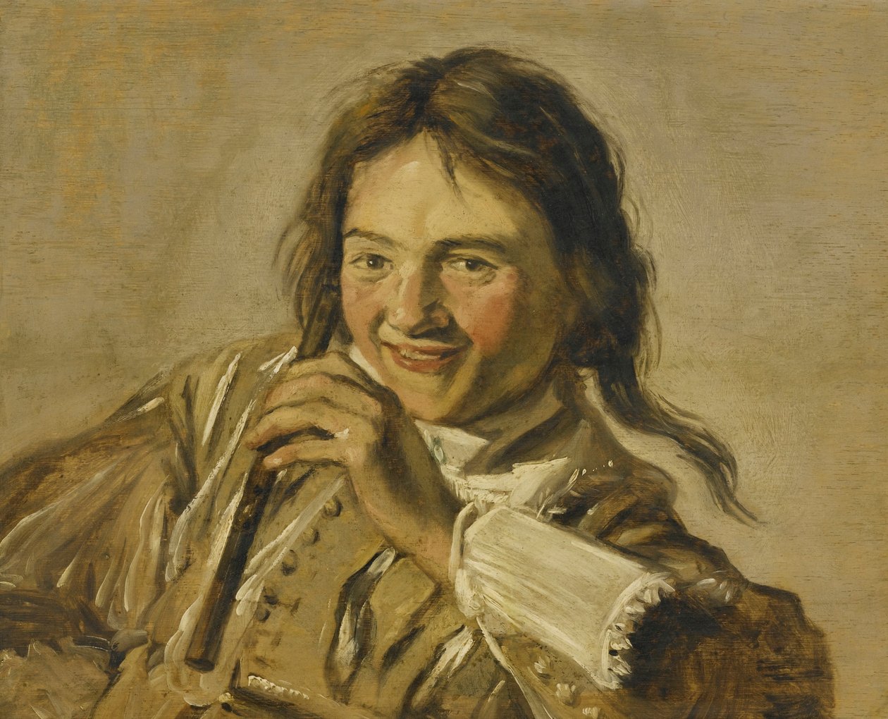 Nuori poika huilun kanssa tekijältä After Frans Hals