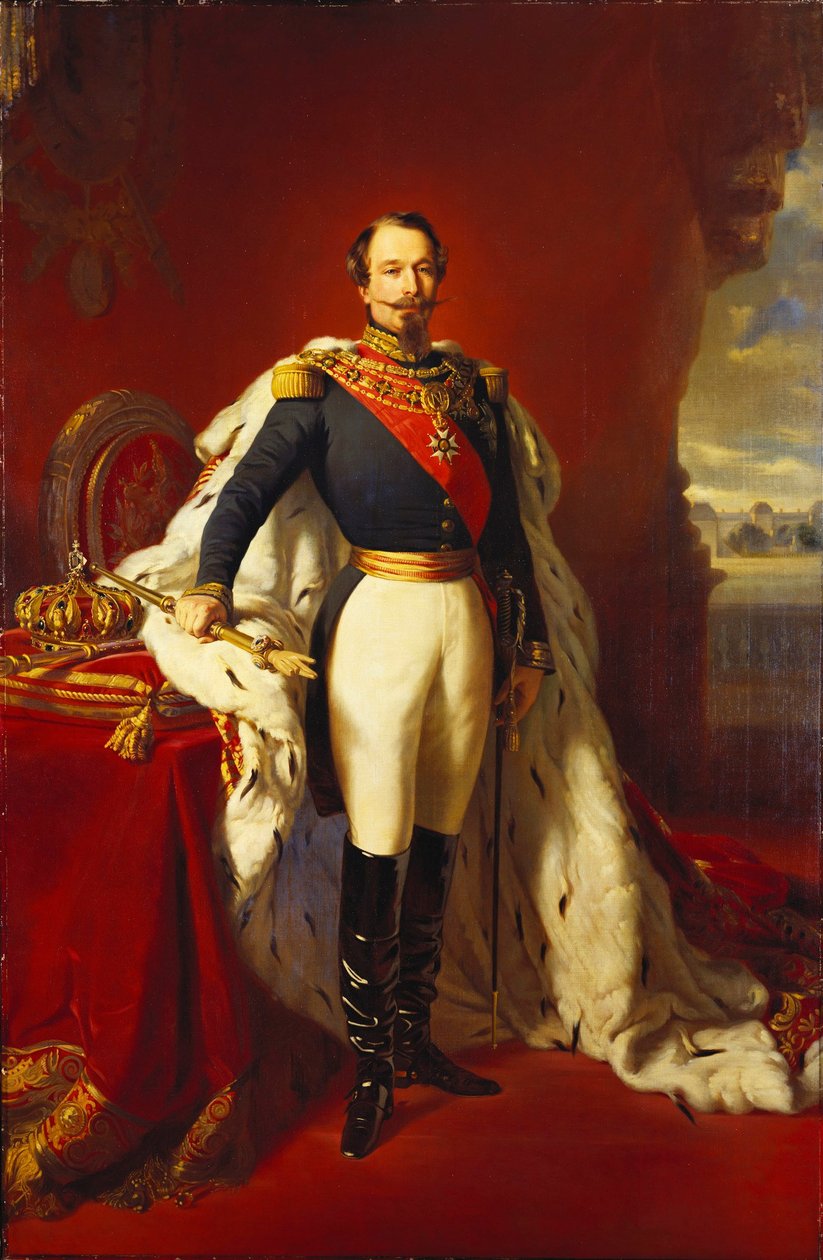 Napoleon III (1808-73), Ranskan keisari. tekijältä after Franz Xaver Winterhalter