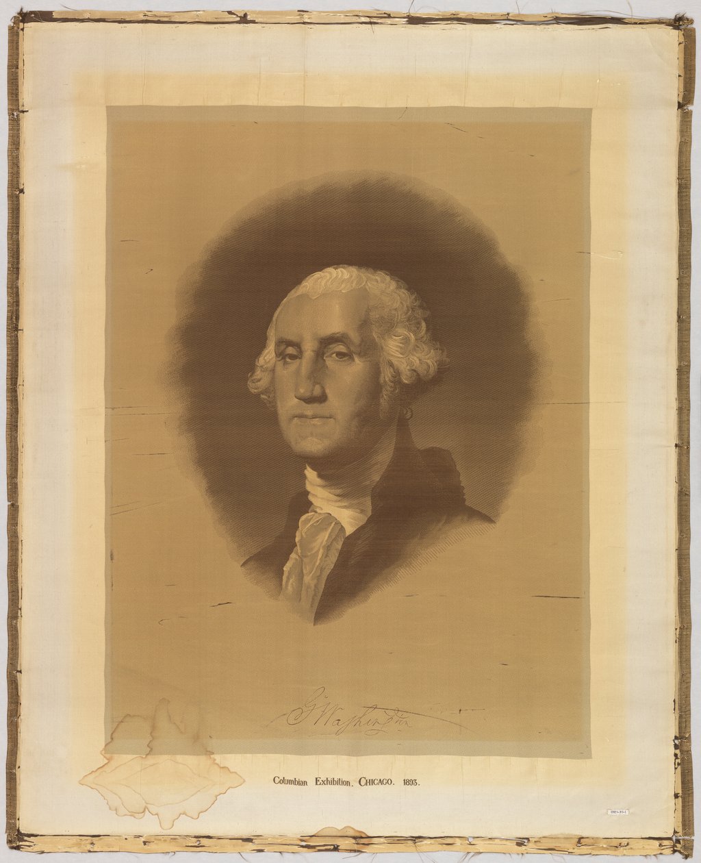 Kudottu muotokuva tekijältä After Gilbert Stuart