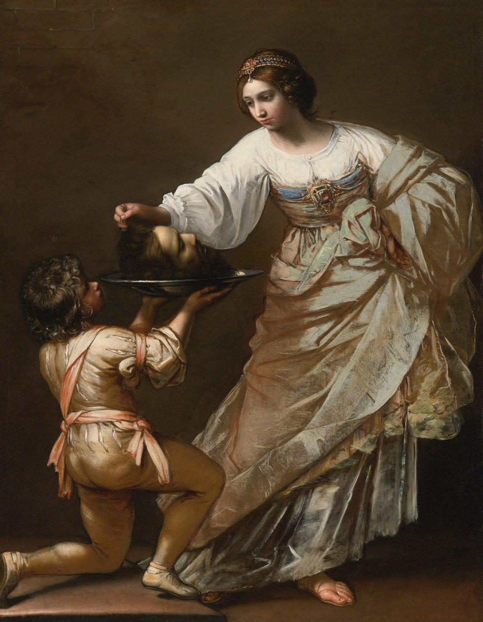 Salome ja Johannes Kastajan pää tekijältä after Guido Reni