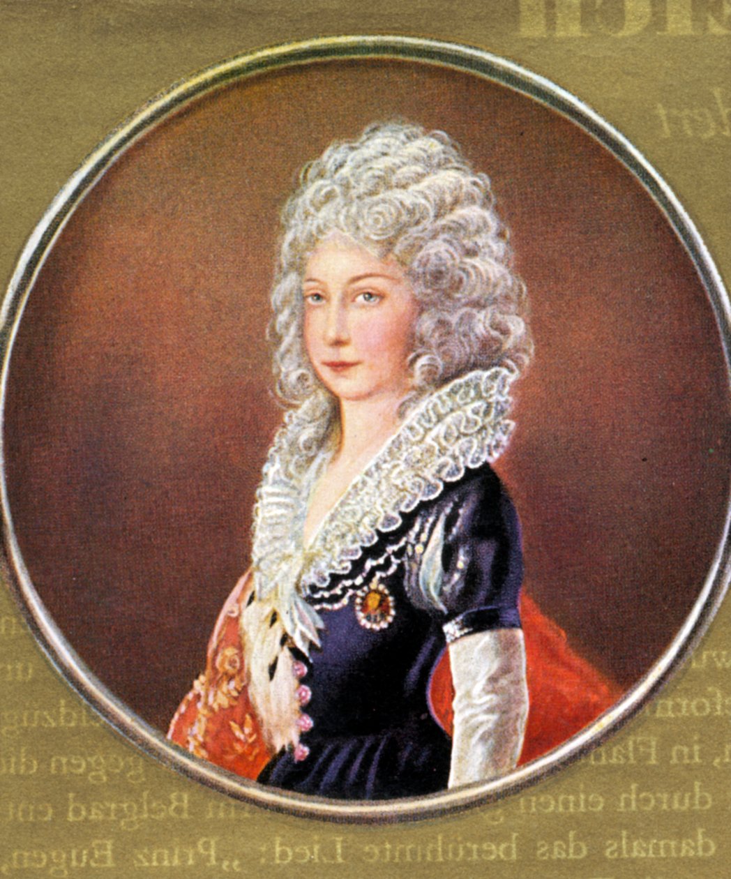 Maria Teresan muotokuva tekijältä After Heinrich Füger