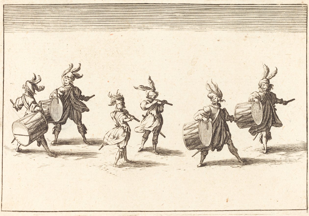 M. de Maceyn sisääntulo tekijältä After Jacques Callot