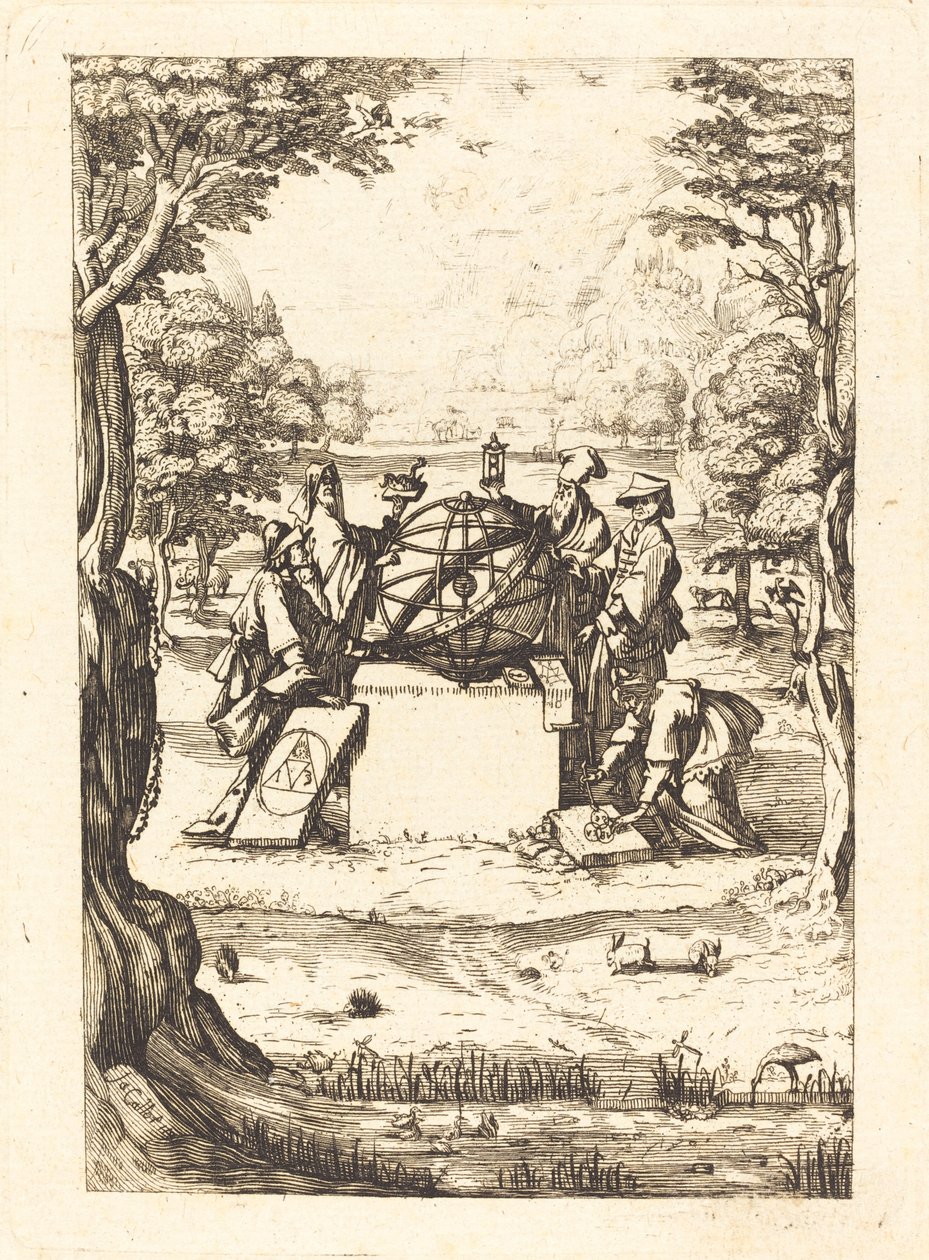 Sacred Cosmologian etukappale (Astrologien nimi) tekijältä After Jacques Callot