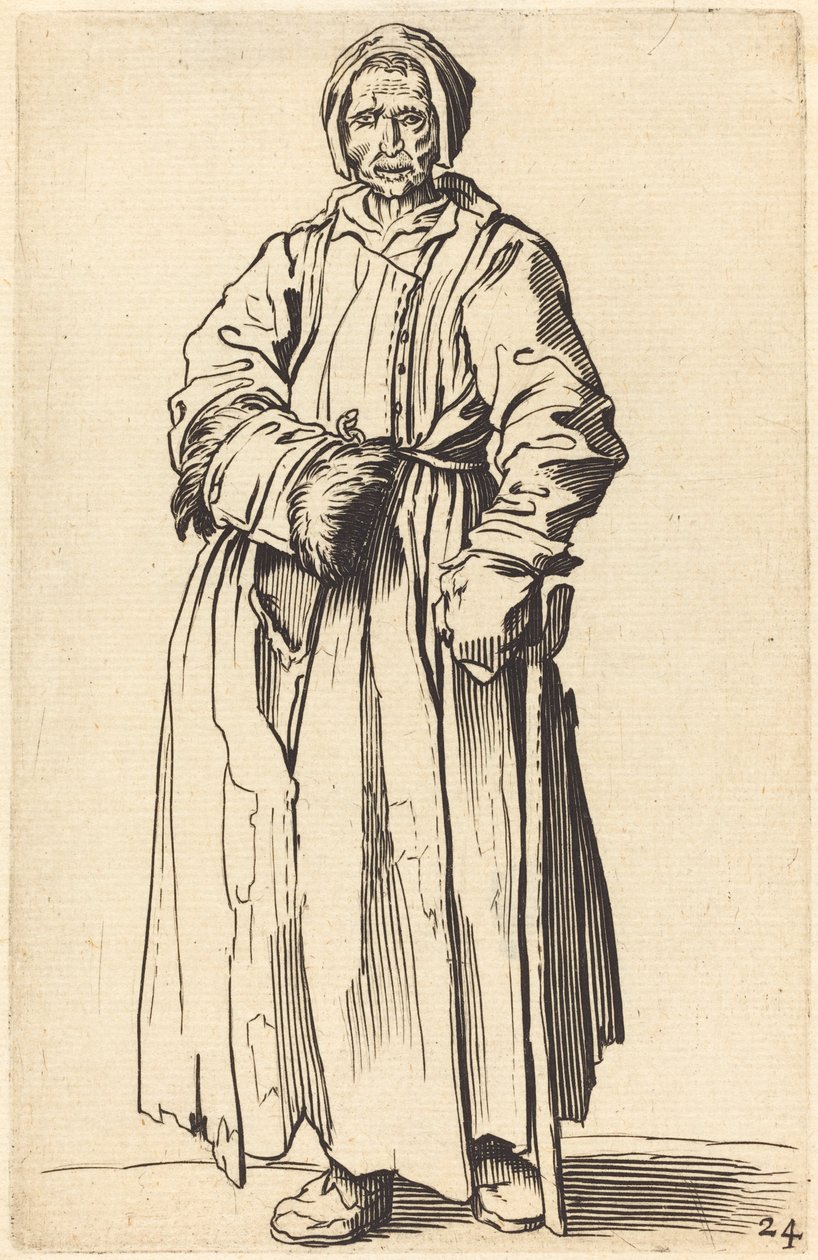 Yksisilmäinen nainen tekijältä After Jacques Callot