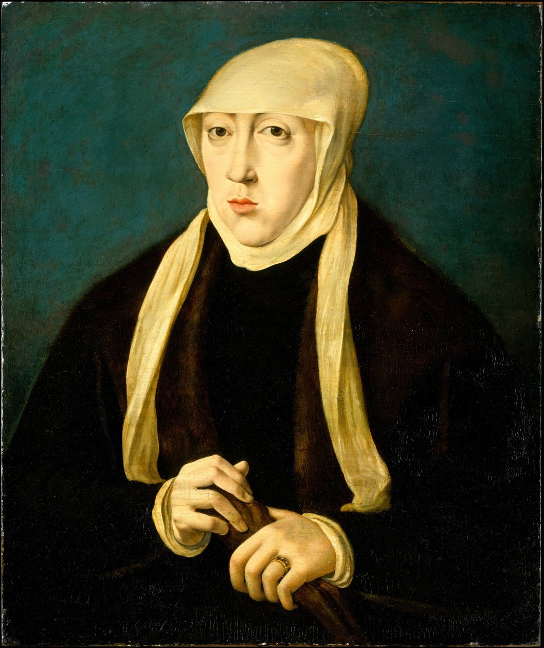 Maria (1505-1558), Unkarin kuningatar tekijältä After Jan Cornelisz Vermeyen