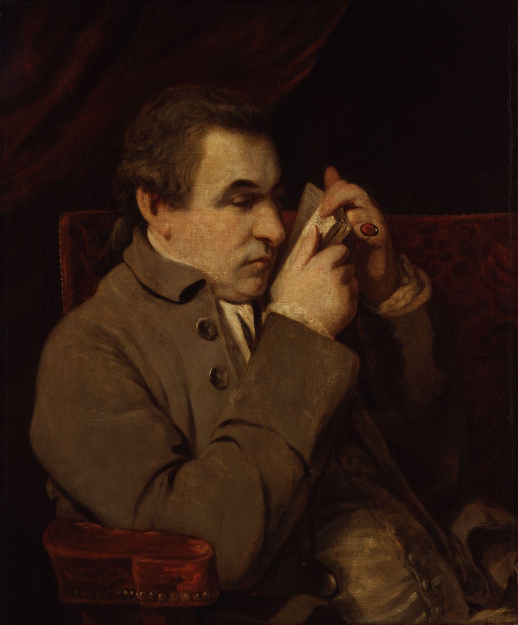 Giuseppe Baretti (kopio vuoden 1773 alkuperäisen jälkeen). tekijältä after Joshua Reynolds