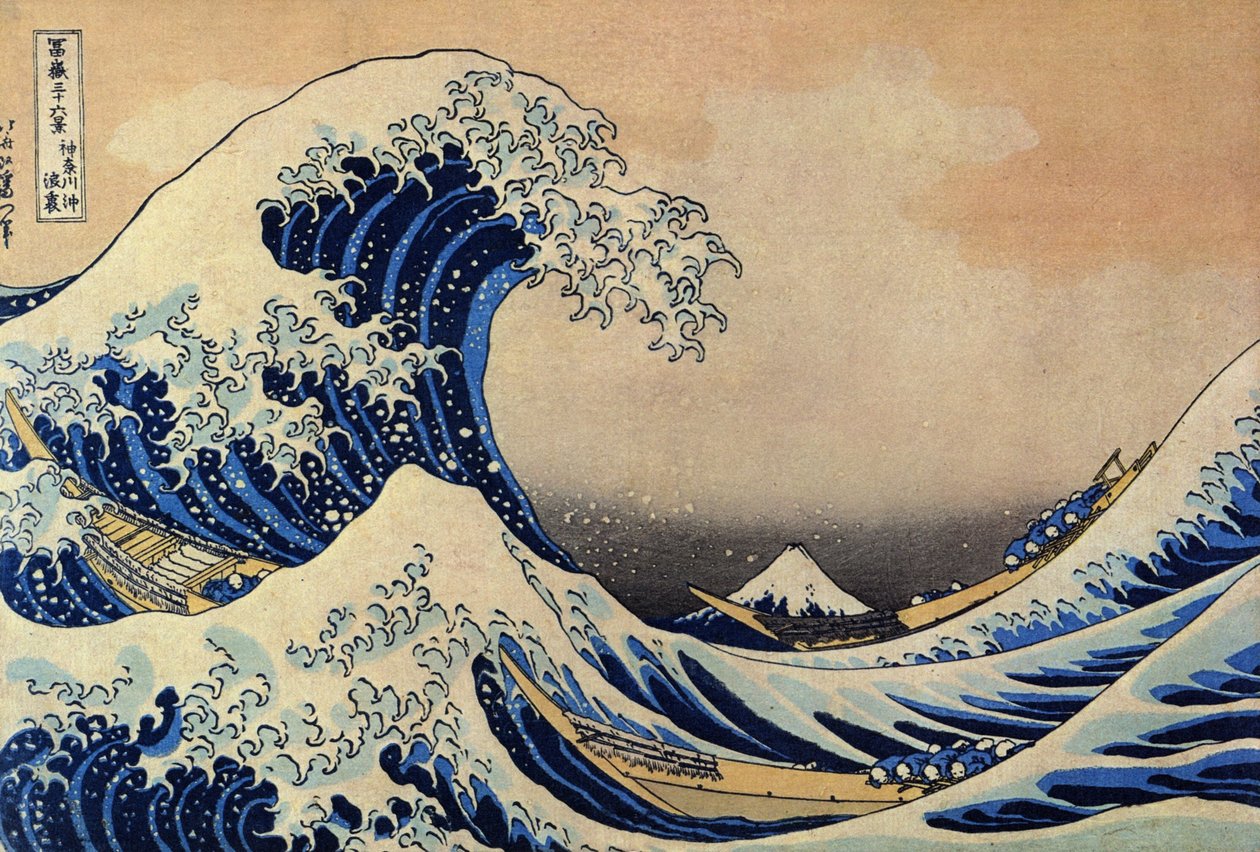 Kanagawan suuren aallon takana tekijältä After Katsushika Hokusai