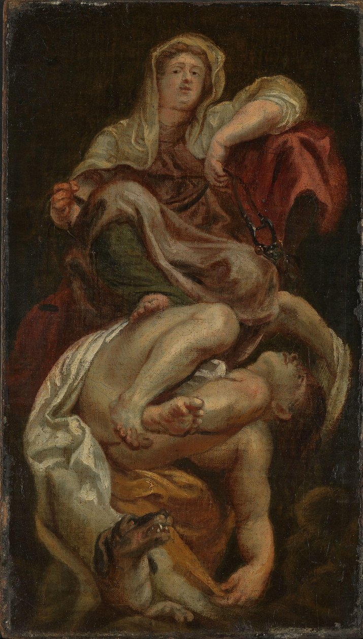 Kohtuus voitti kohtuuttomuuden tekijältä after Peter Paul Rubens