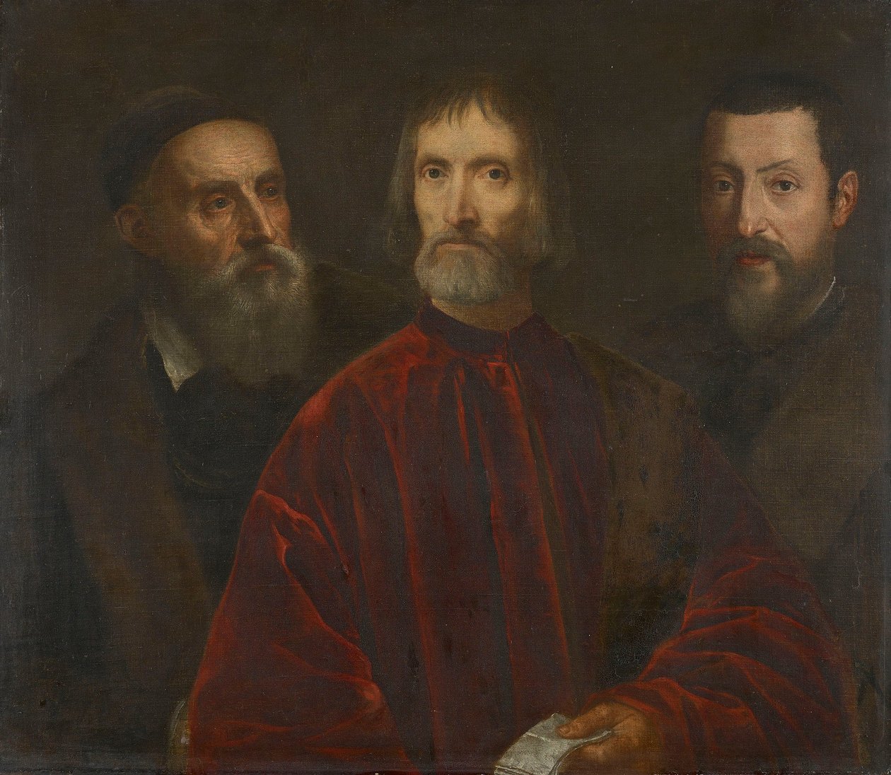 Tizian ja hänen ystävänsä tekijältä after Titian