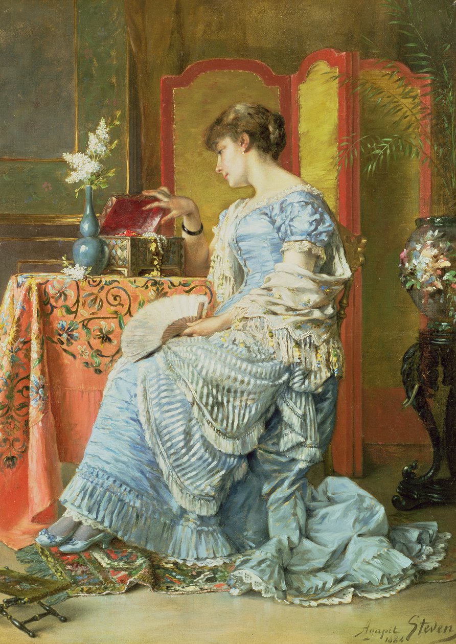 Päättämättömyys, 1884 tekijältä Agapit Stevens