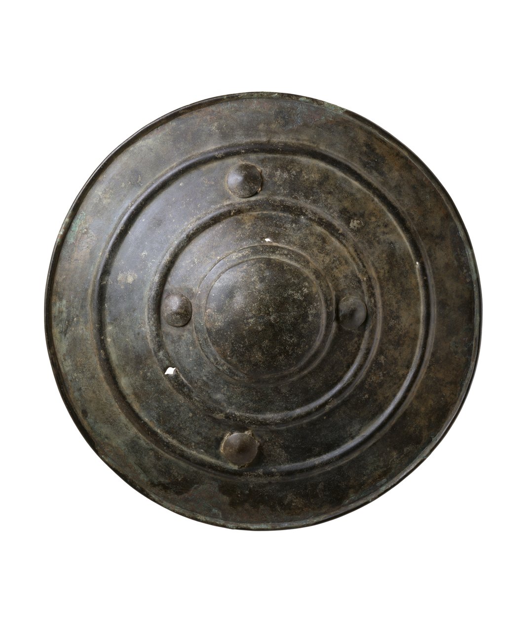 Wittenham Shield, Long Wittenham, Oxfordshire, myöhäinen pronssikausi, noin 1200 eKr. (pronssi) tekijältä Age Bronze