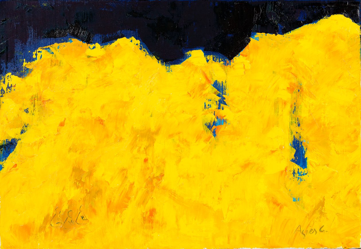 Resiliência 2, 2018 (óleo sobre tela) finlandês tekijältä Agnes Girardon