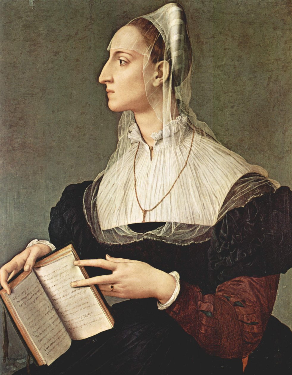 Laura Battiferri tekijältä Agnolo Bronzino