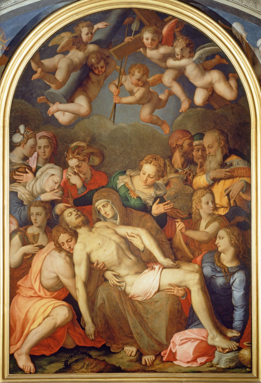 Talletus, 1555 tekijältä Agnolo Bronzino