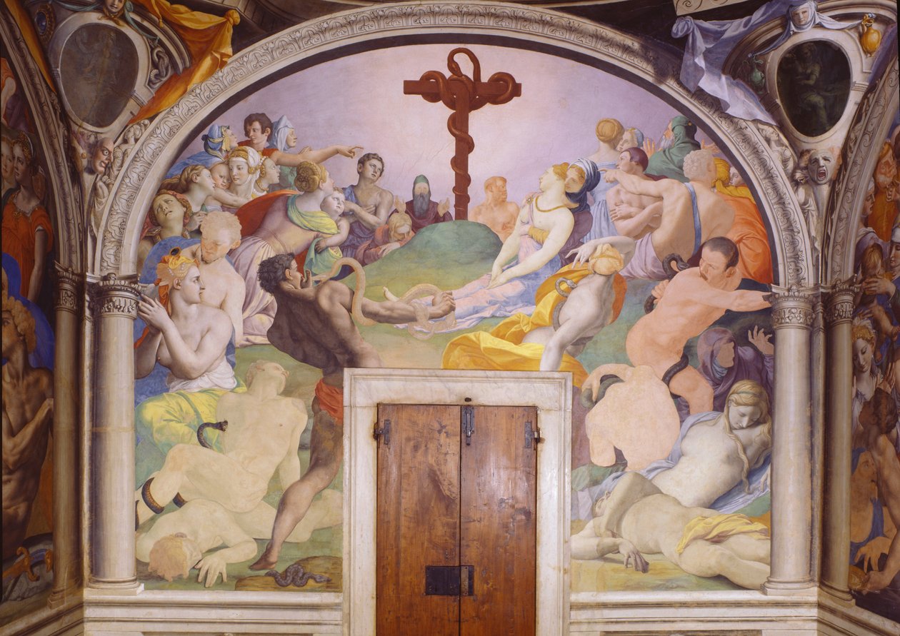Käärmeen palvonta tekijältä Agnolo Bronzino