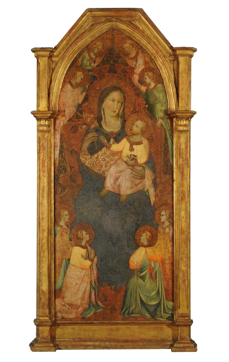 Virgen con niño tekijältä Agnolo Gaddi
