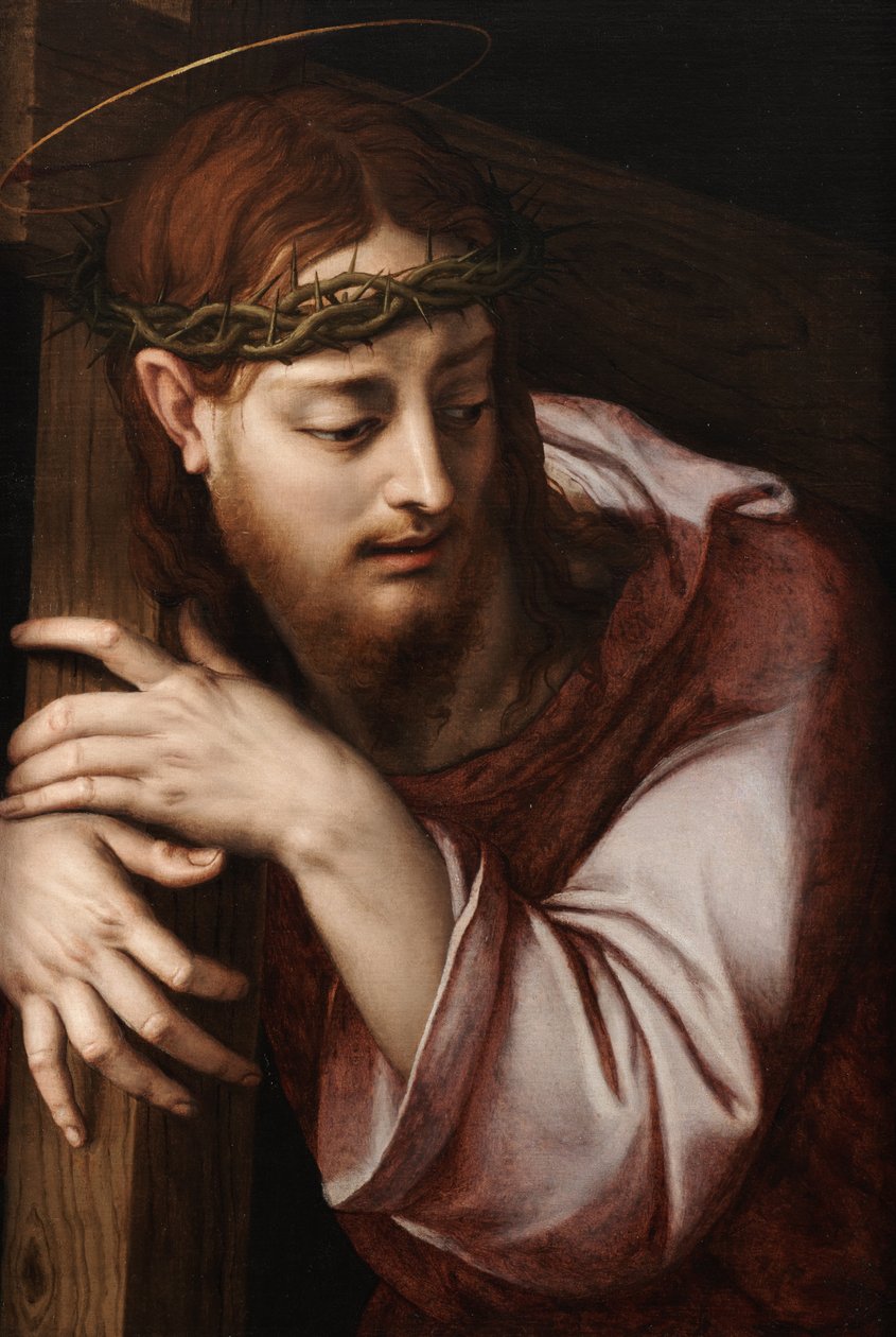 Ristiä kantava Kristus tekijältä Agnolo Bronzino