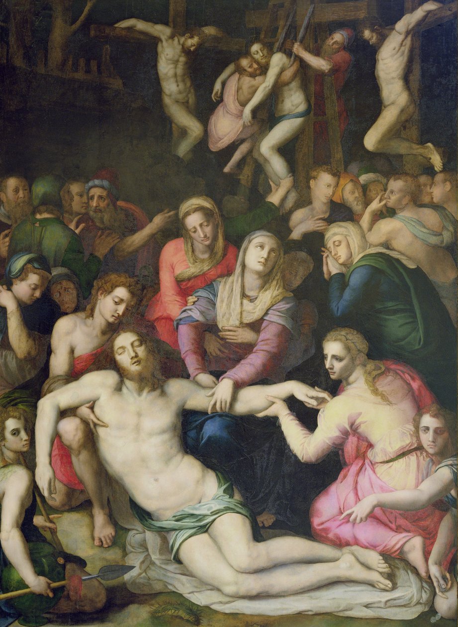 Laskeuma ristiltä tekijältä Agnolo Bronzino