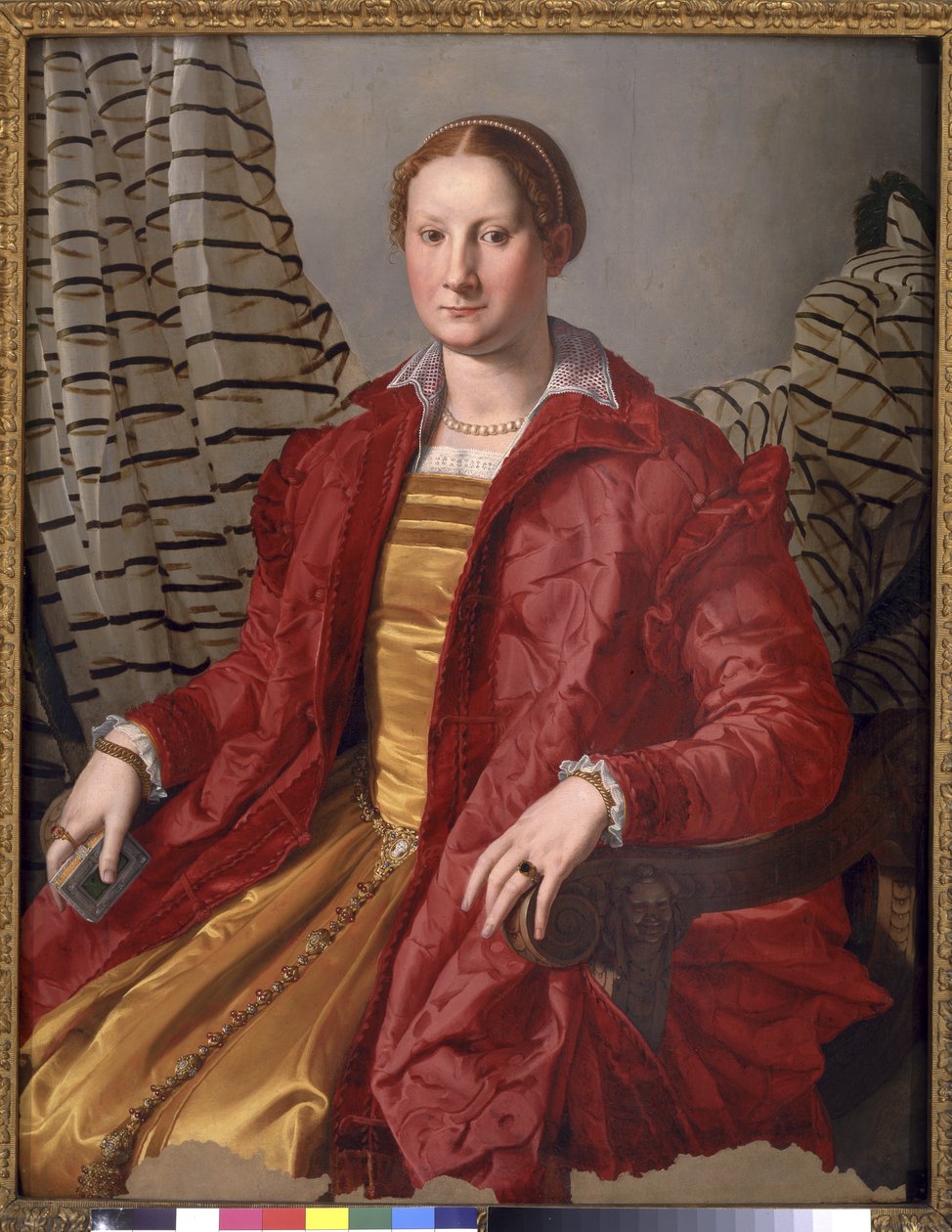 Naisen muotokuva, n. 1550-1555 tekijältä Agnolo Bronzino