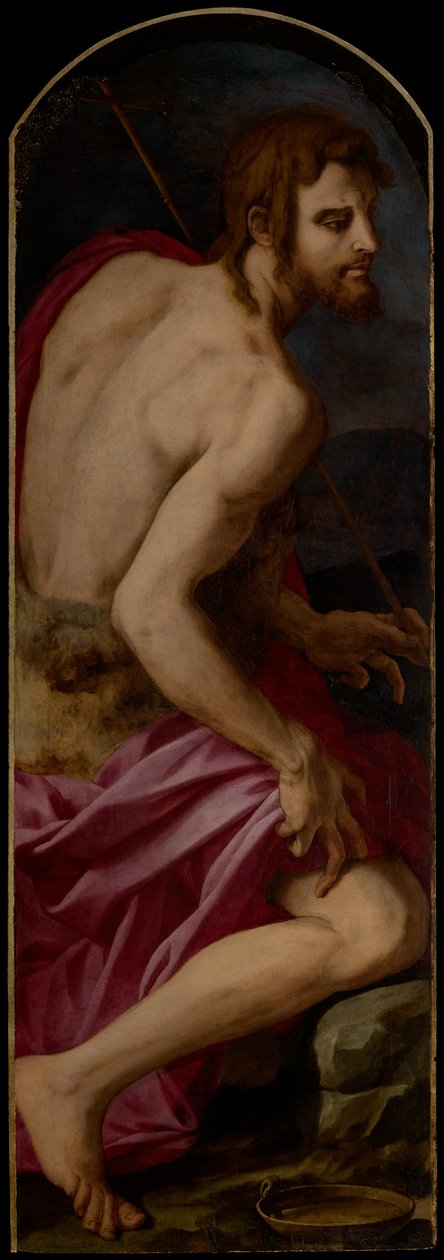Johannes der Täufer tekijältä Agnolo Bronzino
