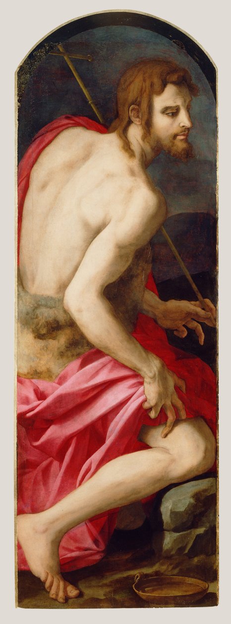 Pyhä Johannes Kastaja, n. 1544 tekijältä Agnolo Bronzino