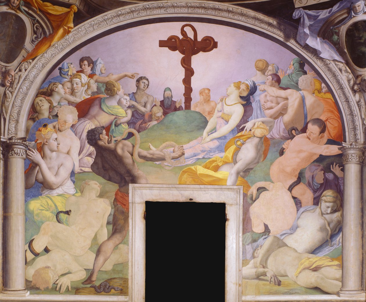 Rohkea käärme, 1540-1545 tekijältä Agnolo Bronzino