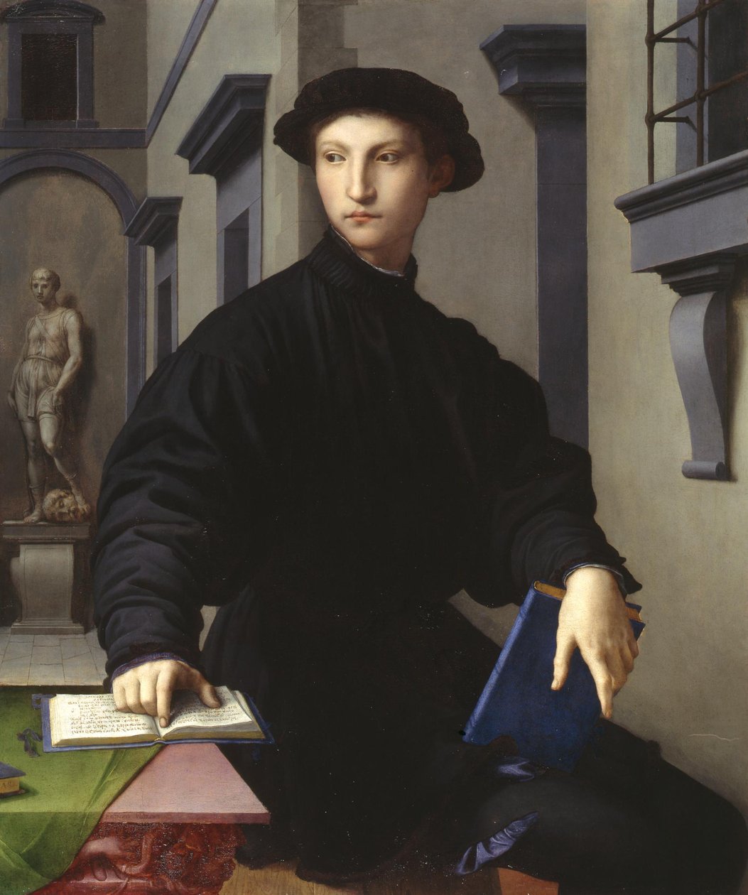 Ugolino Martelli tekijältä Agnolo Bronzino