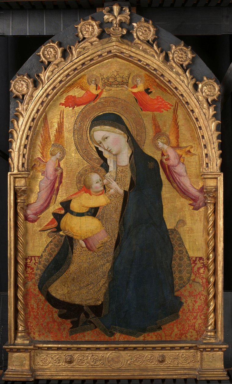 Nöyryyden Madonna Nöyryyden Madonna (Nöyryyden Madonna) tekijältä Agnolo Gaddi (circle of)