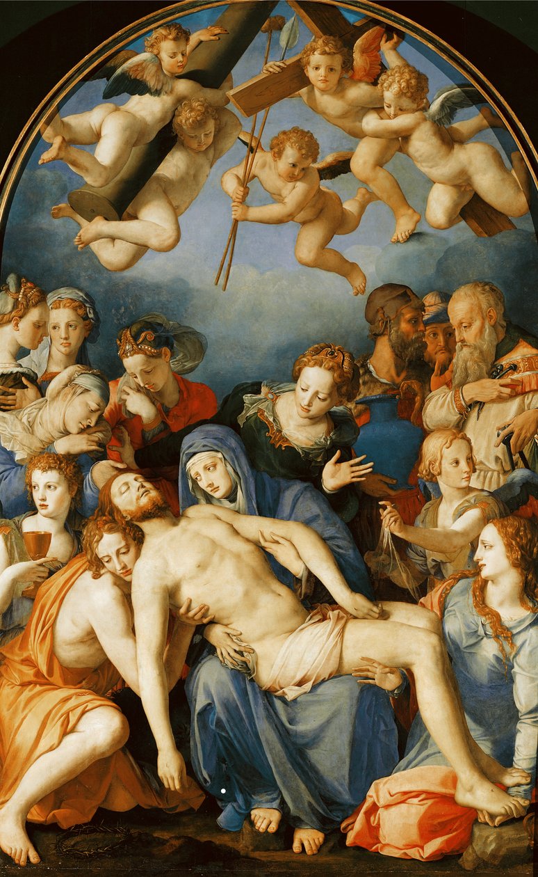 Laskeuma ristiltä tekijältä Agnolo Bronzino