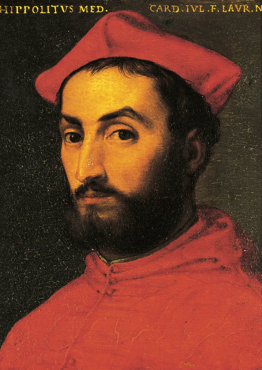 Ippolito de Medicin muotokuva (Urbino tekijältä Agnolo Bronzino