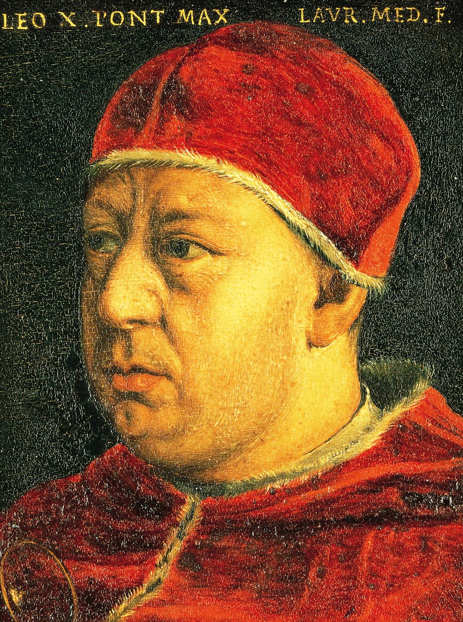 Paavi Leo X:n muotokuva (Giovanni di Lorenzo de Medici, Firenze tekijältä Agnolo Bronzino