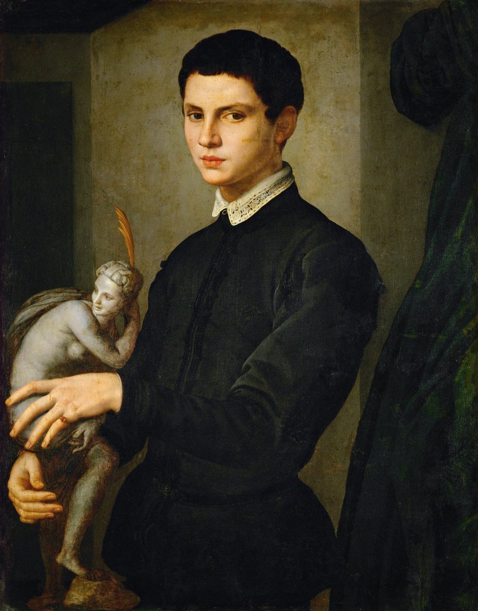 Nuoren kuvanveistäjän muotokuva ... tekijältä Agnolo di Cosimo Bronzino