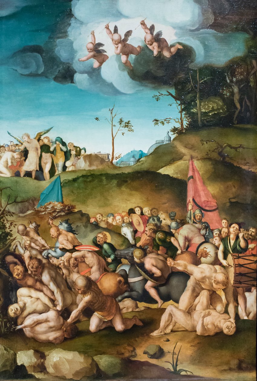Os dez mil mártires tekijältä Agnolo Bronzino