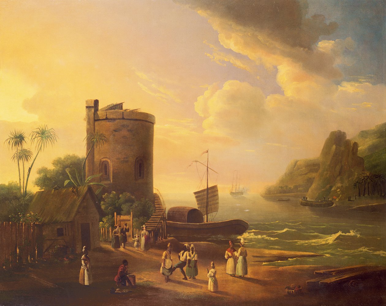 La Romana Santo Domingo tekijältä Agostino Brunias