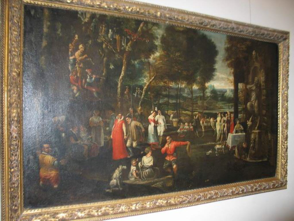 Kyläfestivaali tekijältä Agostino Carracci