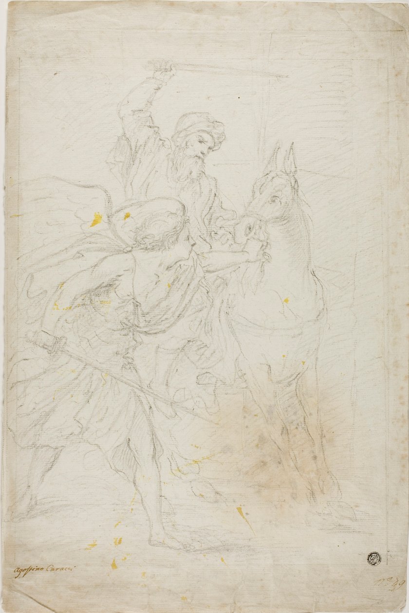 Bileamin perse tekijältä Agostino Carracci
