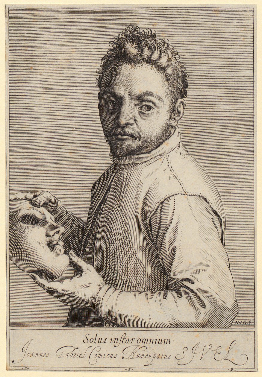 Giovanni Gabriellin, lisänimeltään "Il Sivello", muotokuva tekijältä Agostino Carracci