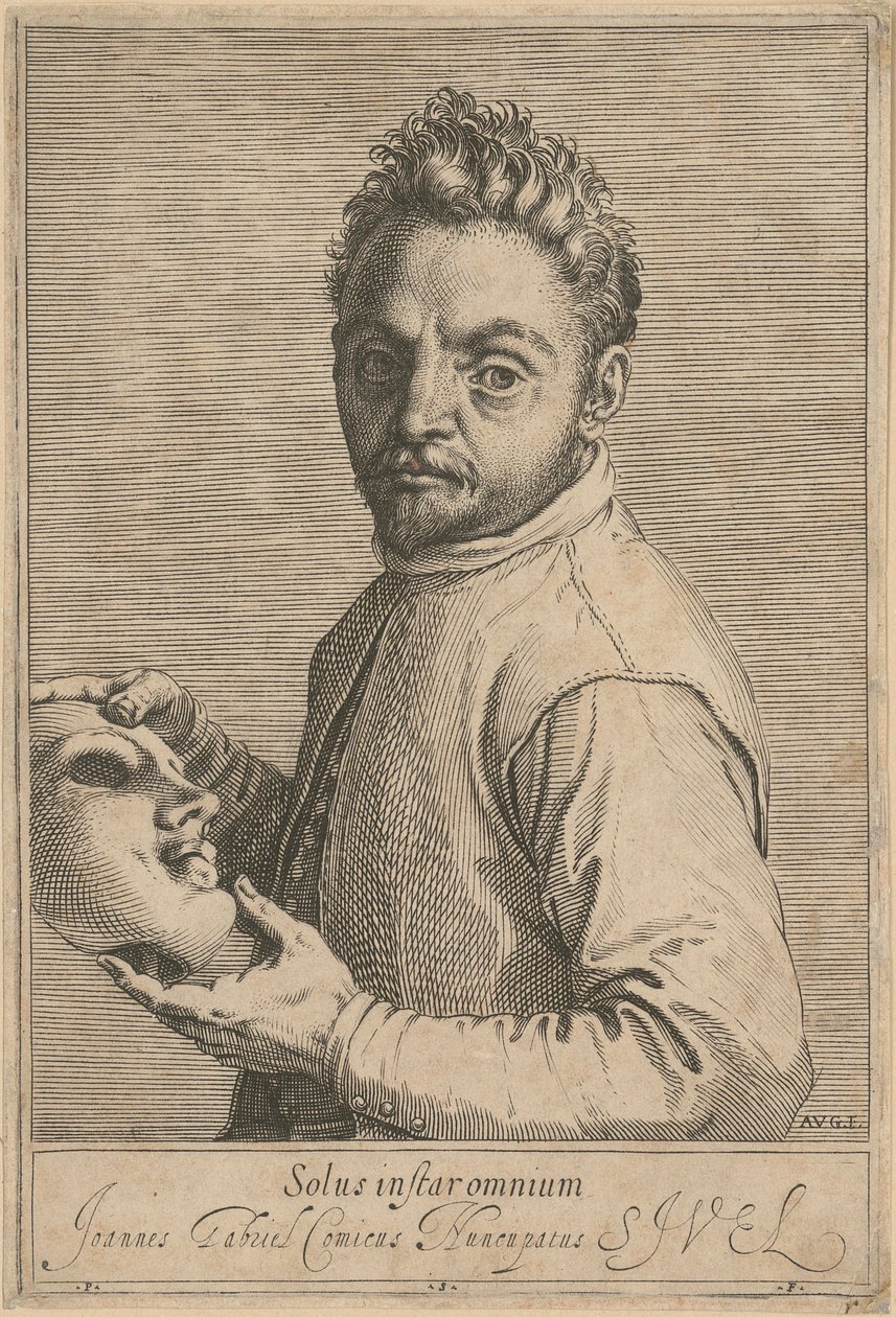 Giovanni Gabriellin, lisänimeltään "Il Sivello", muotokuva tekijältä Agostino Carracci