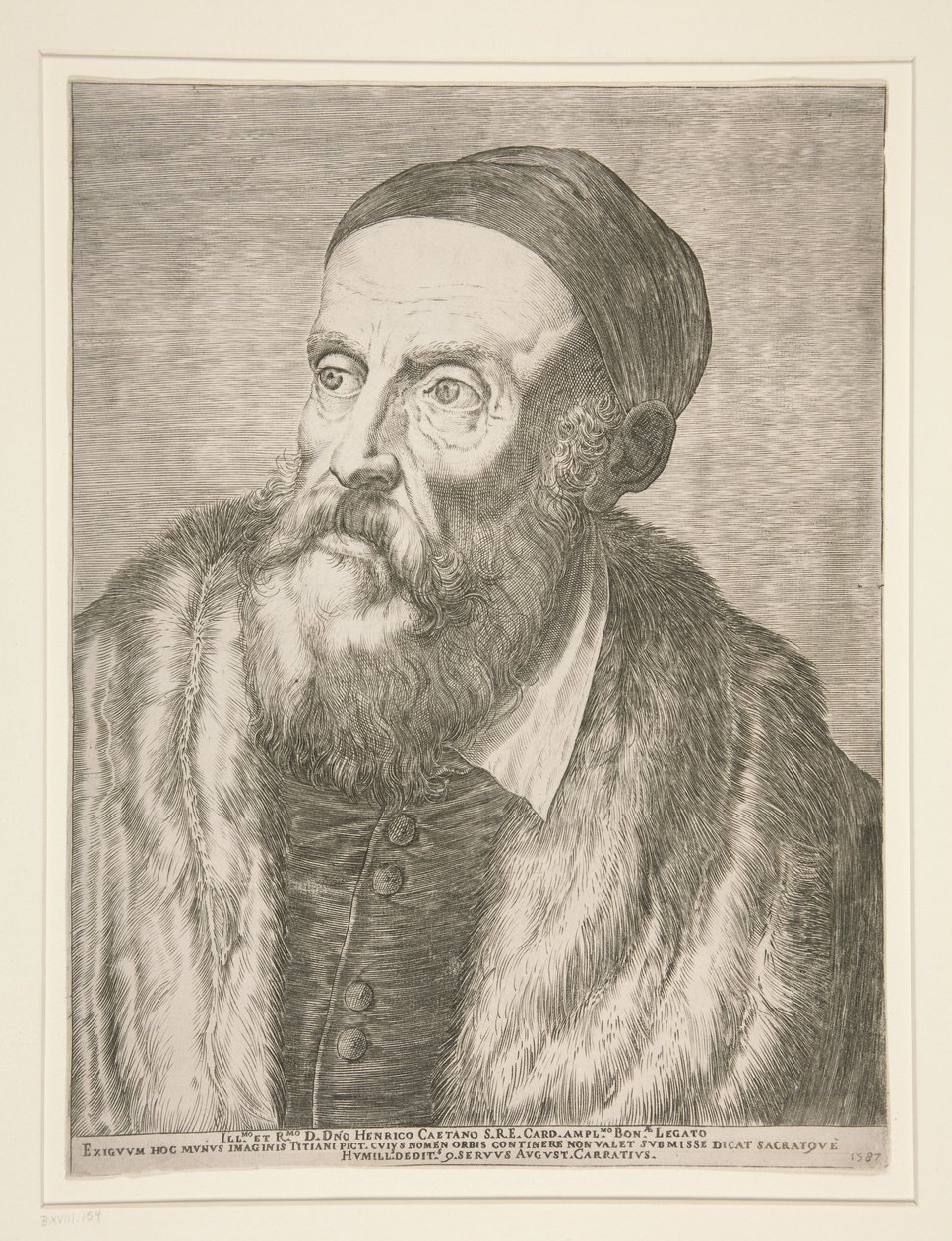 Tiziano Vecellio (Tizian) tekijältä Agostino Carracci