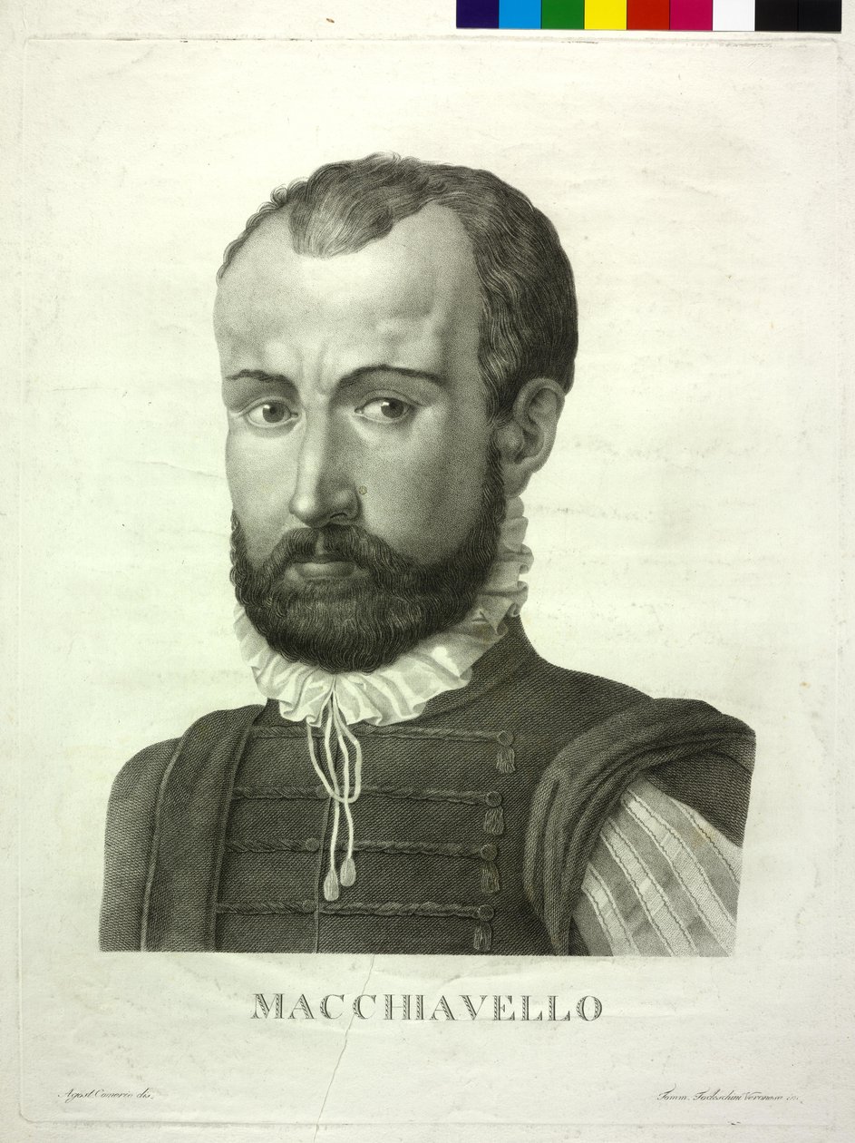 Niccolo Machiavelli tekijältä Agostino Comerio