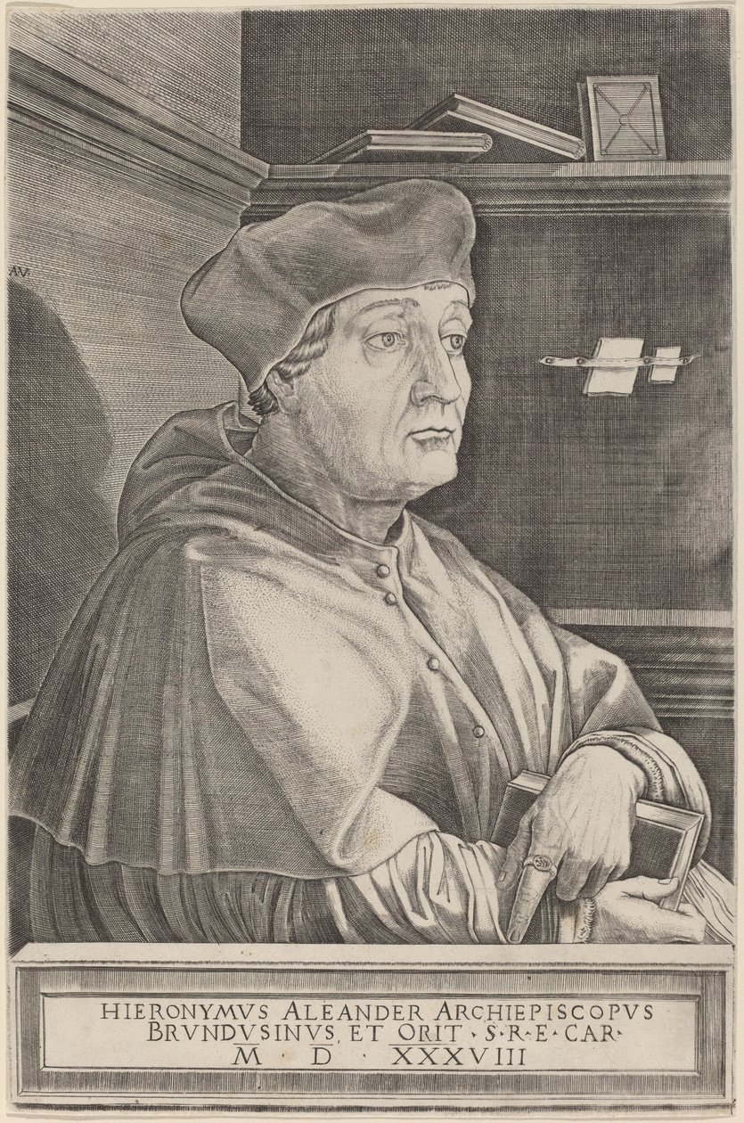 Hieronymus Alexander, Brindisin arkkipiispa tekijältä Agostino dei Musi