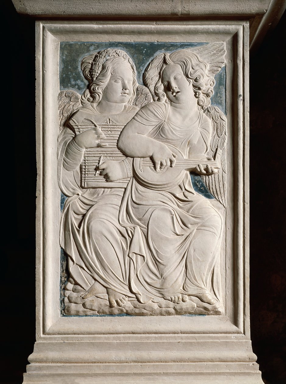Musiikki enkelit tekijältä Agostino di Duccio