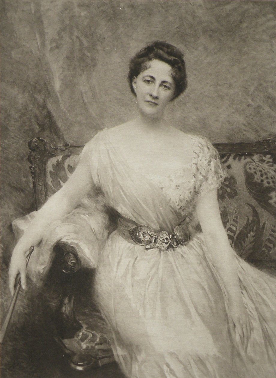 Moreau-vauthier 1906 levy 32 aime morot madame archdeacon boisseaux 1895 tekijältä Aimé Nicolas Morot