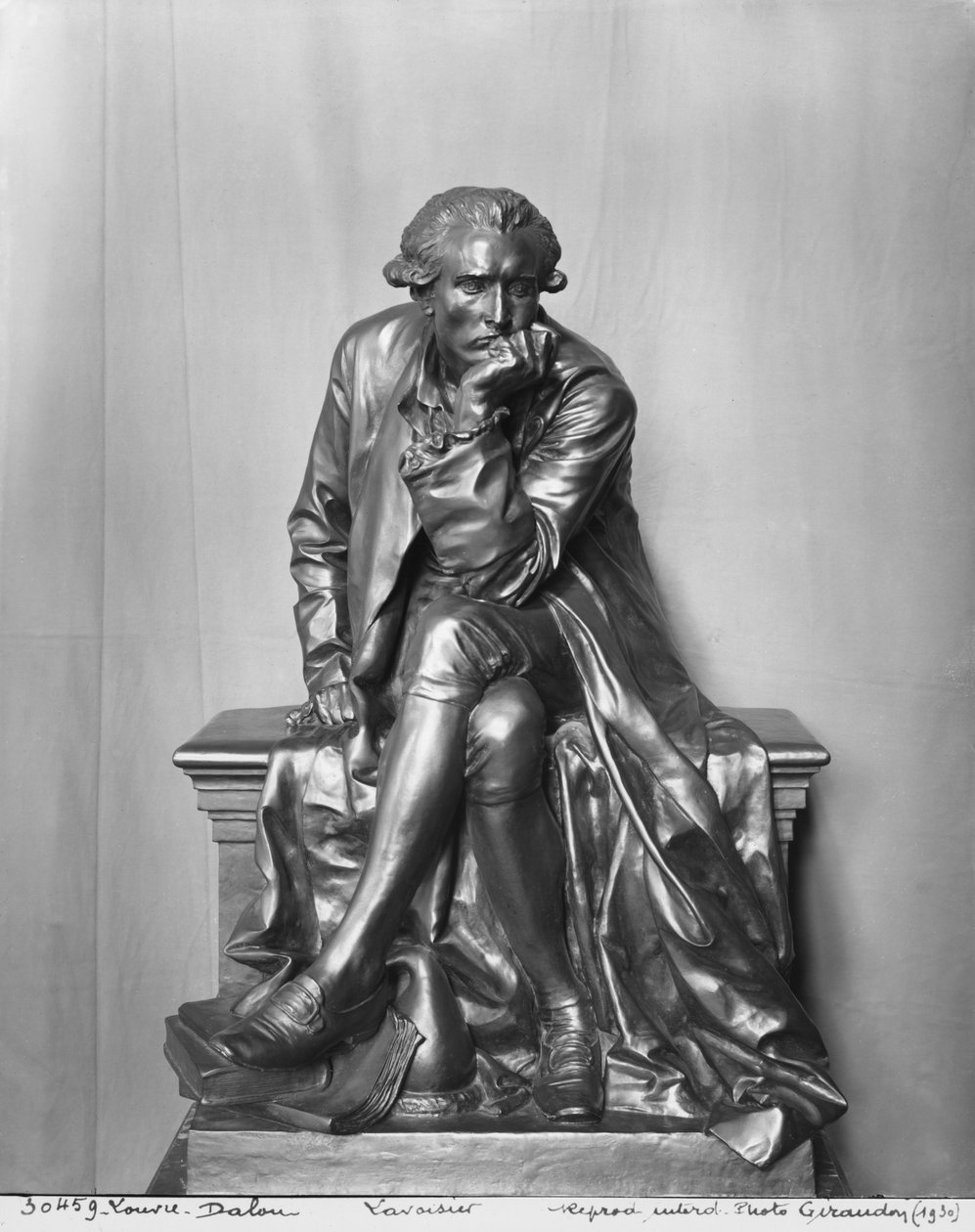 Antoine Laurent Lavoisier (pronssi) tekijältä Aime Jules Dalou