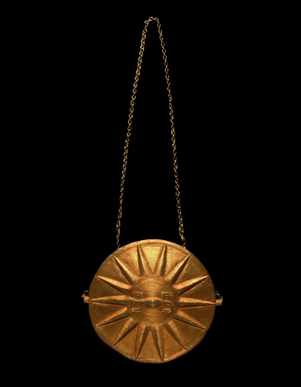 Pectoral, Norsunluurannikko, 1900-25 (kulta) tekijältä Akan School