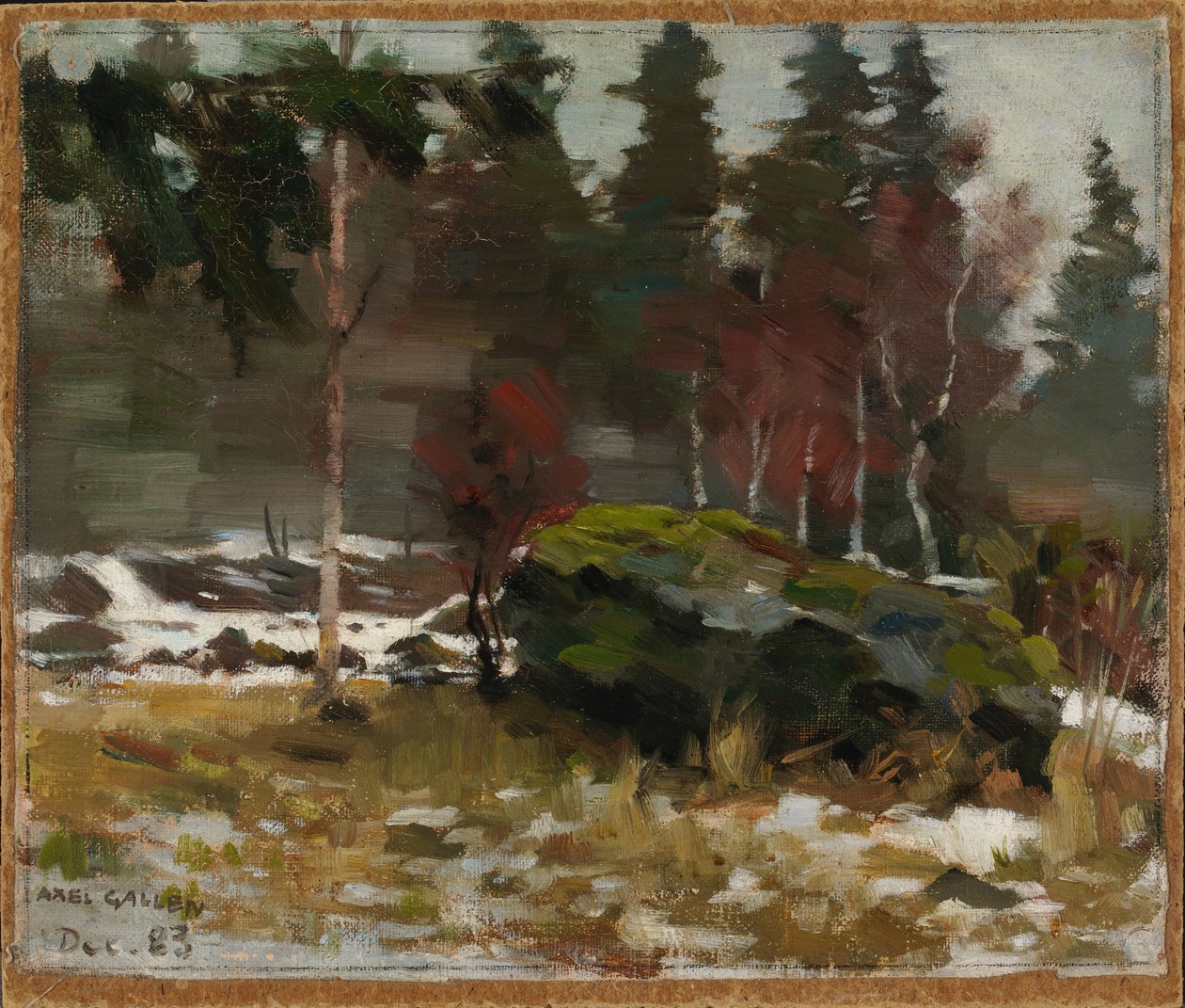 Varhaiskevät tekijältä Akseli Gallen-Kallela