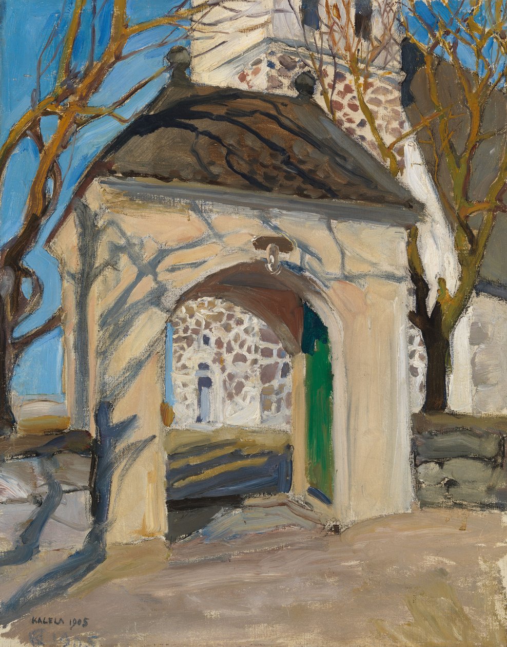 Rauman kirkko tekijältä Akseli Gallen-Kallela