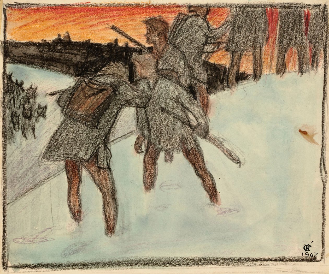 Ohne Titel tekijältä Akseli Gallen-Kallela