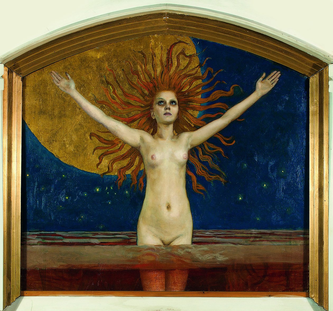 Ad Astra, 1894 tekijältä Akseli Gallen Kallela